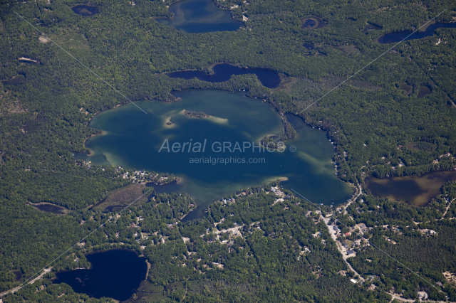 Clear Lake in Ogemaw County, Michigan